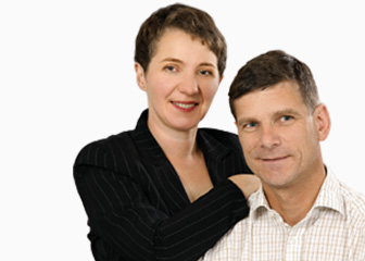 Inhaber Andreas Münster mit seiner Frau